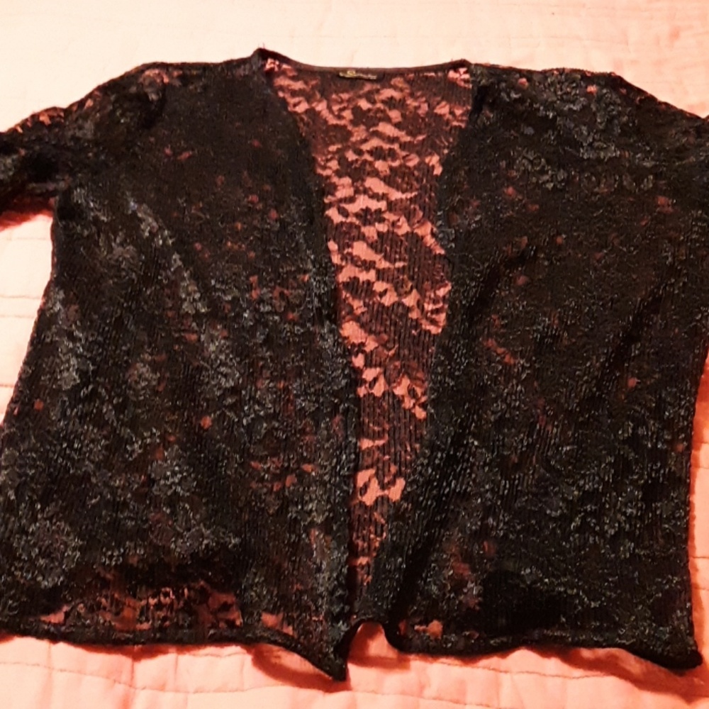 Long sleeve lace cover